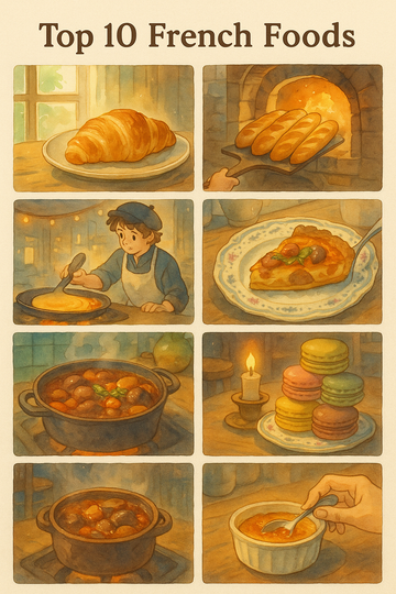 top 10 french foods
