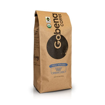 2lb Fair Trade Organic Certified Peruvian Ground Fresh Roasted Specialty Coffee, 100% Arabica Specialty Coffee, 32 ounces, 2 pounds, Bulk
