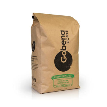 5lb Swiss Water Process Colombian Decaf Ground, 100% Arabica Specialty Coffee, 80 ounces, 5 pounds, Bulk Coffee