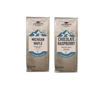 Chocolate Raspberry and Michigan Maple Grove Ground Coffee Bundle