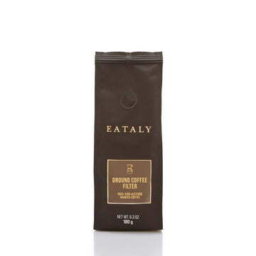 Eataly 100% High Altitude Arabica Coffee (6.3 Ounce (Pack of 1), Filter Ground Coffee)