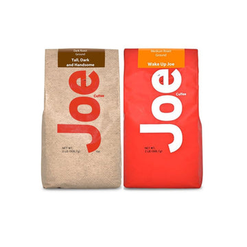 Tall Dark and Handsome, and Wake Up Joe 4 Pound Ground Coffee Bundle