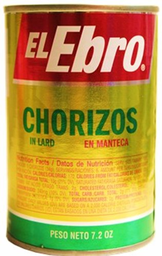 Chorizos in lard El Ebro 7.2 oz