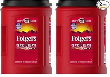 Folger Classic Roast Ground Coffee (43.5 oz.) - 2 Pack