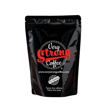 Very Strong Coffee 250g - Ground Beans - 100% ROBUSTA COFFEE - TWICE THE CAFFEINE - TWICE THE TASTE.