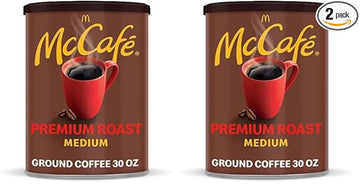McCafe Premium Roast, Medium Roast Ground Coffee, 30 oz Canister (Pack of 2)