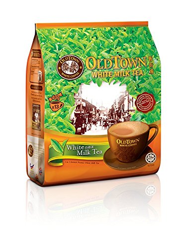 Malaysia Authentic Old Town 3 In 1 White Milk Tea / A Flavourful Blend Of Milk & Tea / Aromatic & Calming With Smooth Creamy Mouthfeel / 13s x 40g