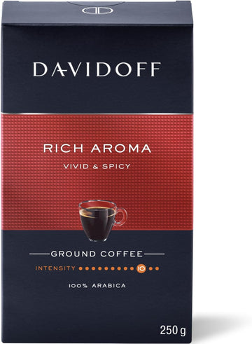 Davidoff Cafe Rich Aroma Ground Coffee, 8.8 Ounce Package