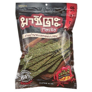 Masita Crispy Seaweed Thai Snack Spicy Flavor 40g (2 Packs)