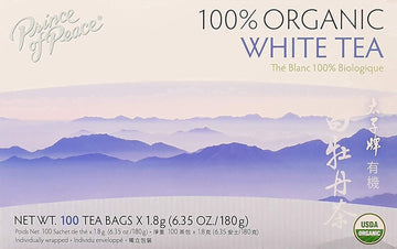 Prince of Peace® Organic White Tea 100ct