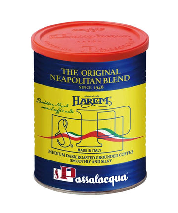 Passalacqua Harem Ground Coffee - 100% Arabica Premium Medium Roast (250g)