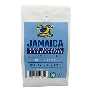 Dancing Moon 100% Pure Jamaica Blue Mountain® Ground Coffee - 8 oz Medium Roast