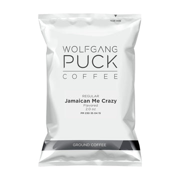 Wolfgang Puck Coffee, Jamaican Me Crazy, 2.0 ounce Portion Packs, 18 count (Pack of 1)