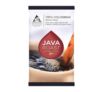 Java Roast 479695 Java Roast Gourmet Colombian Ground Coffee with Bonus Filters
