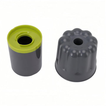 Coffee Grounds Container, Capsule Coffee Waste Box, Push Type Separation Design, Ideal for Knock Box Espresso and Kitchen Accessories