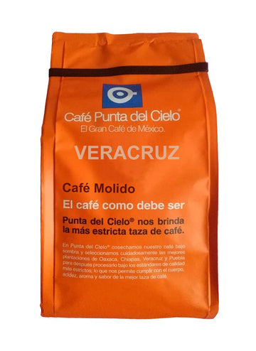 Punta del Cielo - Veracruz Ground Coffee - 17.6 oz / 500 gr - From Mexico