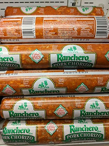 Ranchero Pork Chorizo 9 Oz (8 Pack)