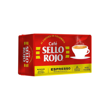 Sello Rojo, Espresso Brick, 10 oz