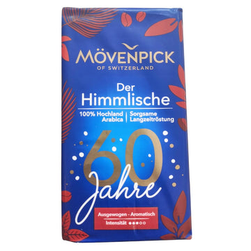 Mövenpick Himmlische Original German roast ground coffee 500g (pack of 2)