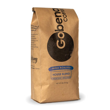 2lb House Blend Whole Bean Medium Roast Coffee, 32 oz, Bulk, 100% Arabica Coffee