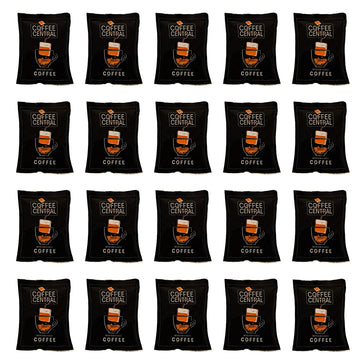 Premium Arabica Medium Roast Coffee Steep Pouches - Bulk 48 Individually Wrapped All Natural String Bags Quick Brew, Eco-friendly Single Serve, Hot Or Cold Brewing Perfect For Home Travel Camping Office On The Go (10- Grams)