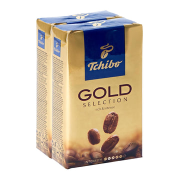 Tchibo Gold Selection Ground Coffee 8.8oz/250g each (Pack of 2)