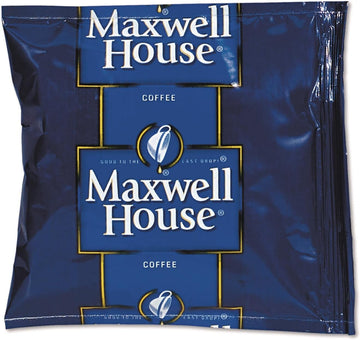 Maxwell House 866150 Coffee, Regular Ground, 1.5oz Pack, 42/Carton
