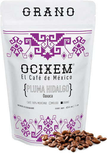 Café en Grano Pluma Hidalgo, Oaxaca, 454 gramos