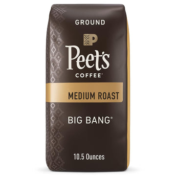 Peet's Coffee, Big Bang - Medium Roast Ground Coffee - 10.5 Ounce Bag