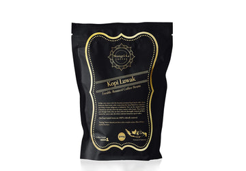 Shangri-La Coffee - Wild Kopi Luwak Coffee - Sustainably Sourced (from Indonesia) - Whole Bean and Ground Beans in Various Weights Available