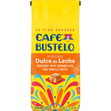 Café Bustelo Dulce de Leche Ground Coffee 11 Ounce Bag