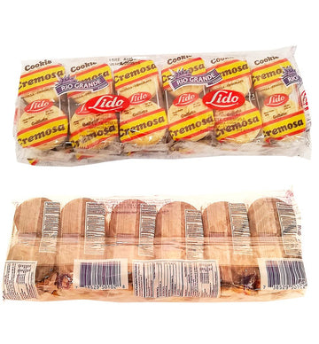 Lido Cremosa Cookies11oz - Galletas (Pack of 6)