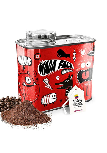 Wada Fack Single Origin Specialty Coffee 200g: Medium Roast Colombian Ground Coffee with High Cupping Score 88 & Flavor Notes of Sweet, Lemon, Pink Grapefruit, Cocoa