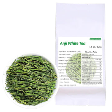 Rare White Tea 4.40oz Anji Native Spring Tea White Tea Green Tea 珍稀白茶125g