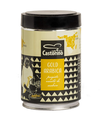 Caffe' Castorino Gold Arabica Ground Italian Coffee