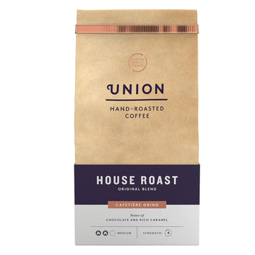 Union Hand Roasted Coffee House Blend Ground Coffee, 200 g