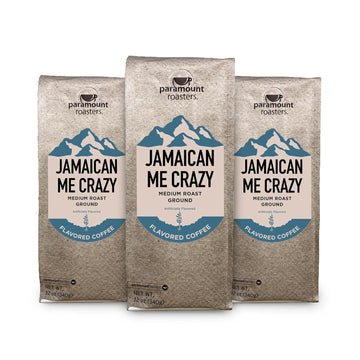 Paramount Roasters Jamaican Me Crazy Ground Coffee, 12 oz, Pack of 3