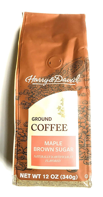 Harry & David Maple Brown Sugar Coffee - 12 Ounce Bag of Ground Coffee