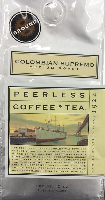 Peerless, Coffee Colombia Reserve, 10 Ounce