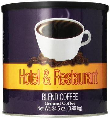 Chef's Quality Hotel and Restaurant Blend Ground Coffee, 34.5 Ounce