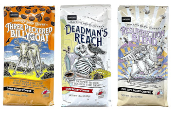 Ravens Brew Ground Coffee (Auto Drip) Variety Pack