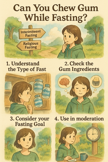 chewing gum on fasting