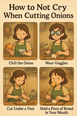 How to Cut Onions Without Crying: 4 Genius Tricks That Actually Work
