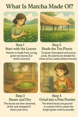 Is Matcha Just Green Tea? Here’s What It’s Actually Made Of!