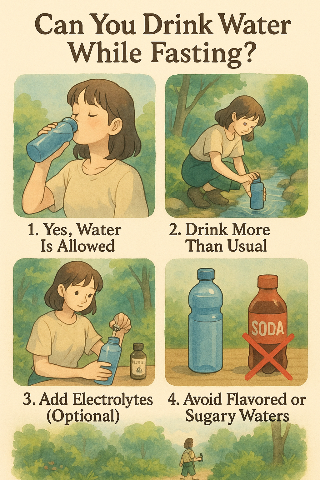 Can You Drink Water While Fasting