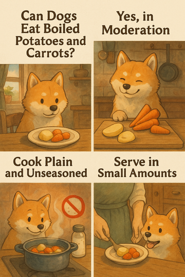 Can Dogs Eat Boiled Potatoes and Carrots