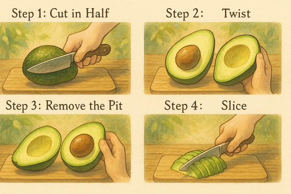 How to Cut an Avocado Perfectly Every Time — No Mess, No Stress!