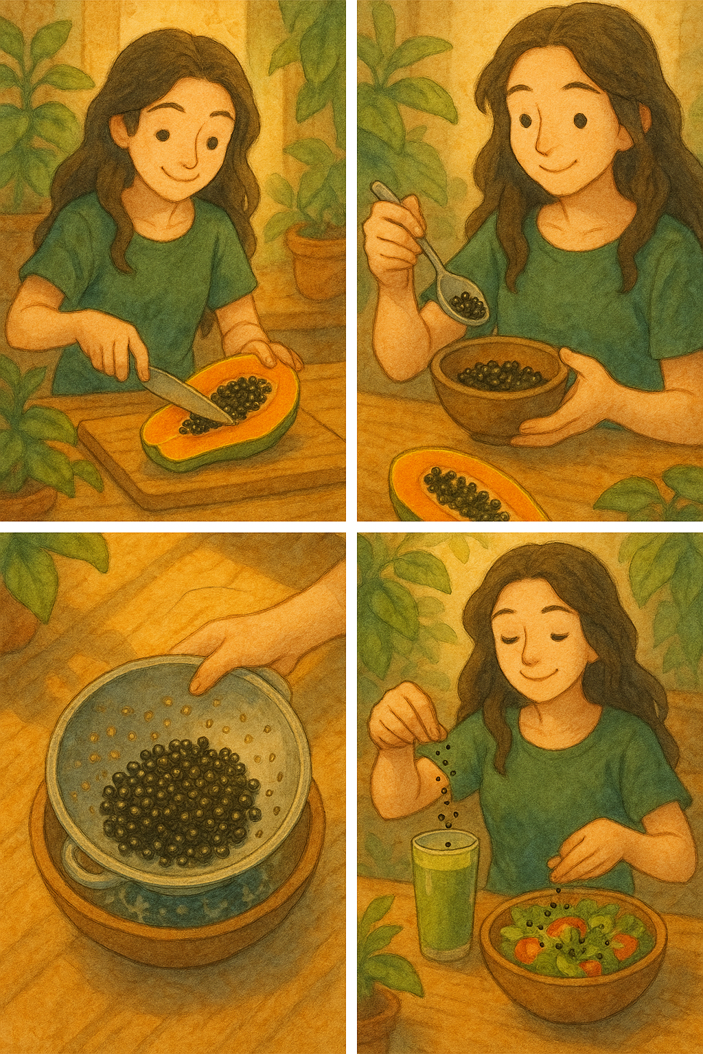 How to Eat Papaya Seeds
