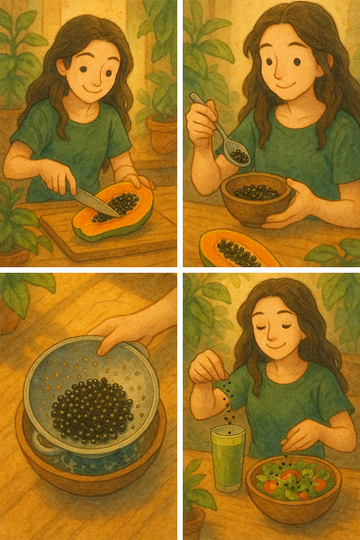 How to Eat Papaya Seeds