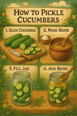 How to Pickle Cucumbers at Home (No Canning Needed!)